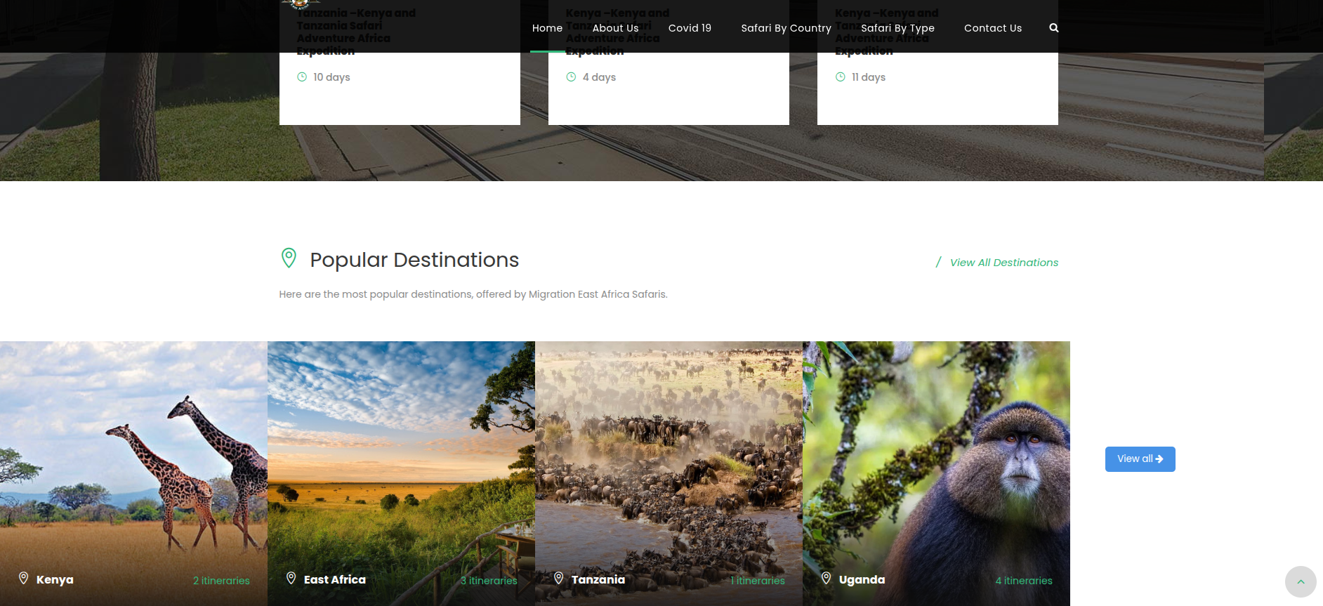 Migration East Africa